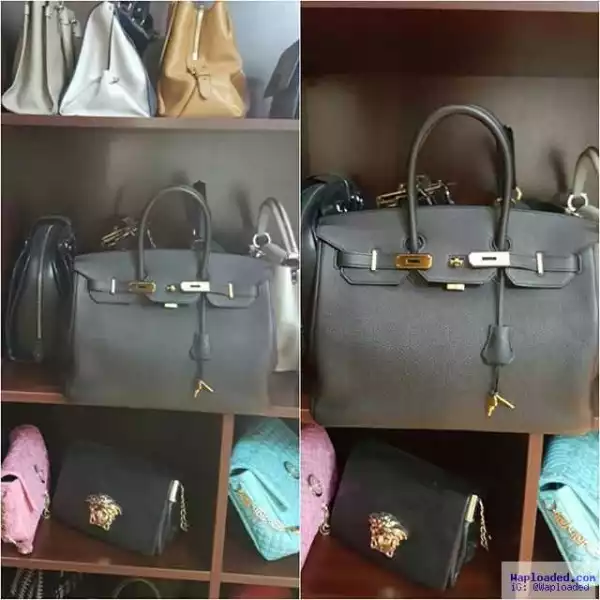 “I’m Too Rich To Buy Fake” – Linda Ikeji To Fans That Called Her ?12m Hermès Birkin Bags Fake (Photo)